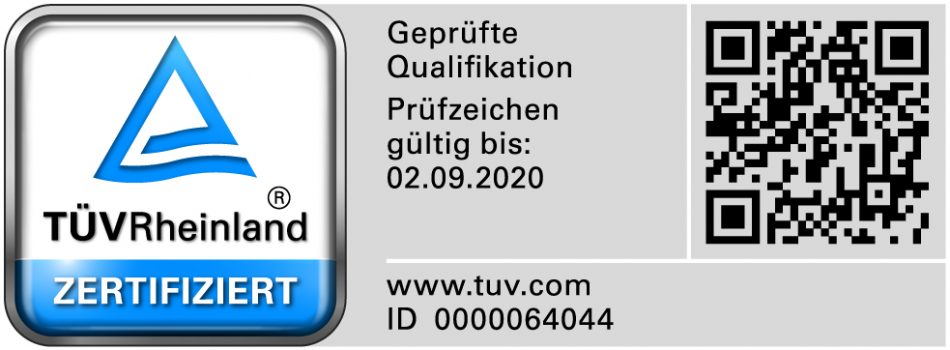 Saphir Software TÜV zertifikat